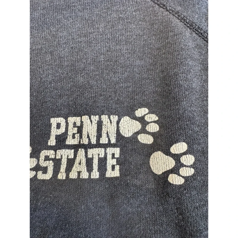 Penn State Vintage Boys‎ Girls Youth Kids Sweatshirt 80s Medium 8 FLAW